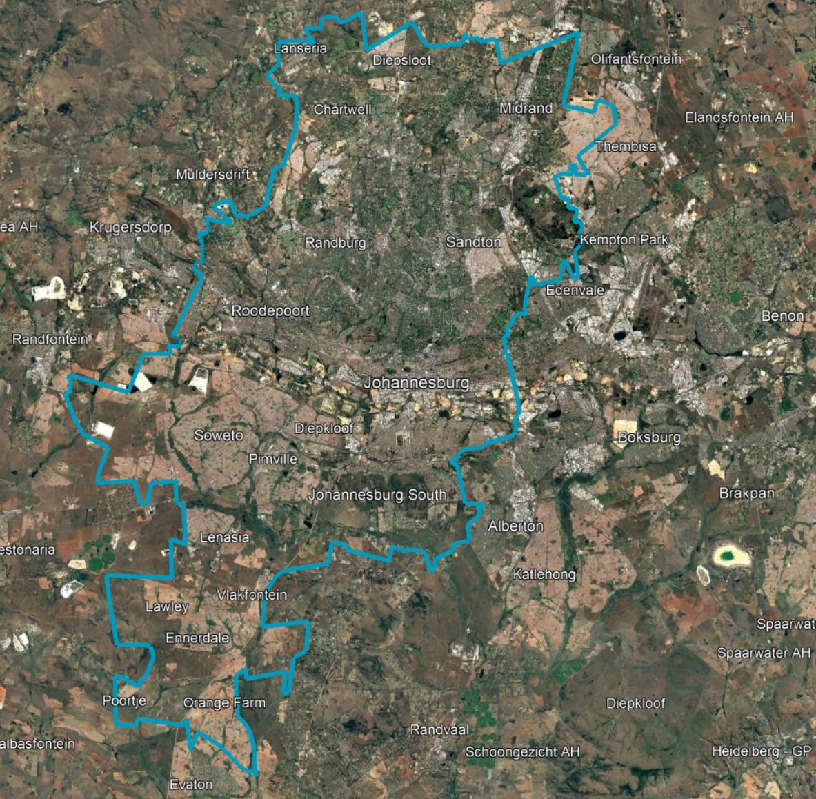Gmaven - JHB municipality